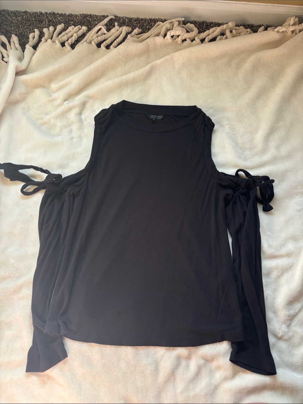 Topshop Open Shoulder Top